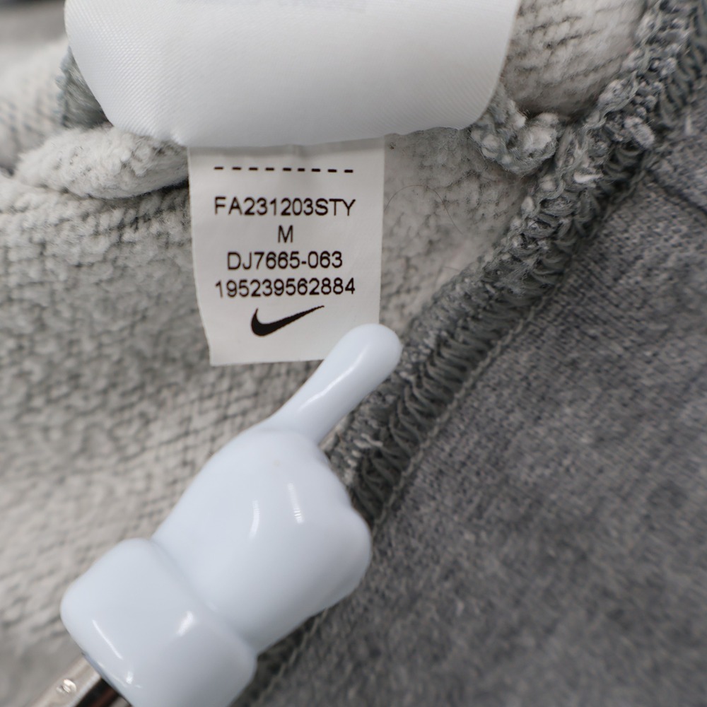 Nike Phoenix Fleece Sweatshirt Womens Medium Grey Cropped Oversized DJ7665-063 - Picture 5 of 10